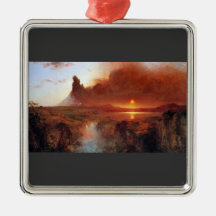 Frederic Edwin Church - Cotopaxi Ecuador Ornament