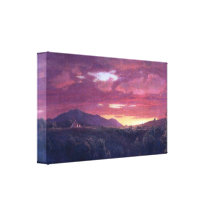 Frederic Edwin Church - Dusk (sunset) Canvas Print