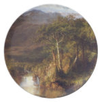 Frederic Edwin Church - Heart of the Andes Detail Party Plates Frederic Edwin Church - Heart of the Andes Detail Party Plates
