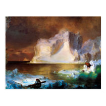 Frederic Edwin Church - Iceberg postcards