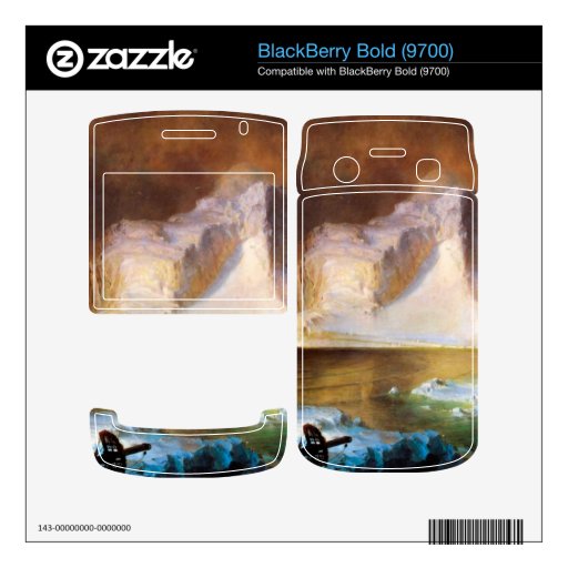 Frederic Edwin Church - Iceberg BlackBerry Bold Decals