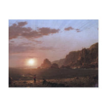 Frederic Edwin Church - Large Manan Island Bay of Post Card