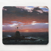 Frederic Edwin Church - Light of Mount Desert from Mousepad