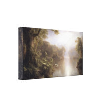Frederic Edwin Church - Morning in the tropics Stretched Canvas Prints