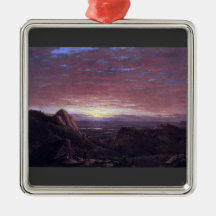 Frederic Edwin Church - Morning Christmas Ornaments