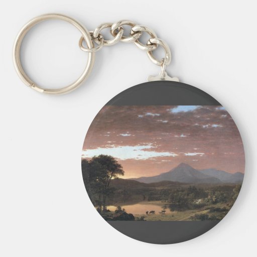 Frederic Edwin Church - Mount Ktaadn (Katahdin) Keychain