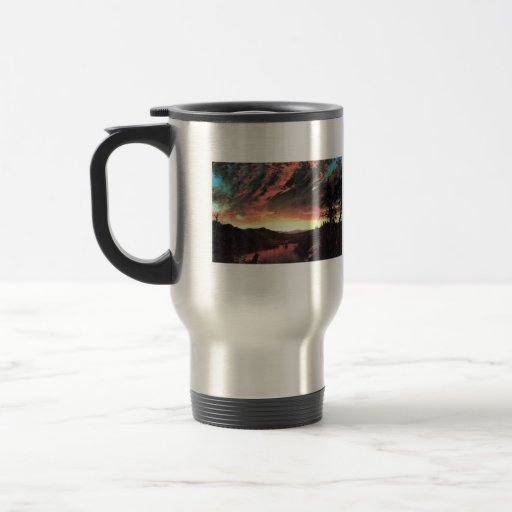 Frederic Edwin Church - Secluded landscape in the Coffee Mugs
