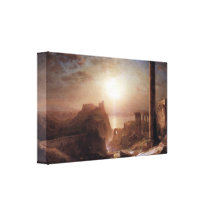 Frederic Edwin Church - Syria on the sea Gallery Wrapped Canvas