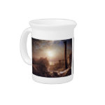Frederic Edwin Church - Syria on the sea Beverage Pitchers Frederic Edwin Church - Syria on the sea Beverage Pitchers
