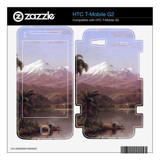 Frederic Edwin Church - Tamaca palms Skin For HTC T-Mobile G2