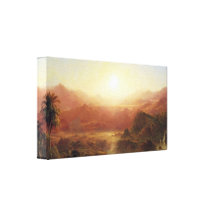 Frederic Edwin Church - The Andes of Ecuador Gallery Wrap Canvas