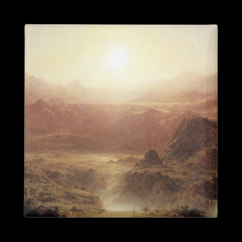 Frederic Edwin Church - The Andes of Ecuador Detai Refrigerator Magnet