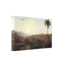 Frederic Edwin Church - The Cordilleras - Sunrise Canvas Prints
