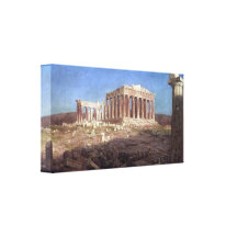 Frederic Edwin Church - The Parthenon Canvas Print