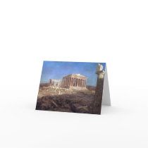Frederic Edwin Church - The Parthenon Card