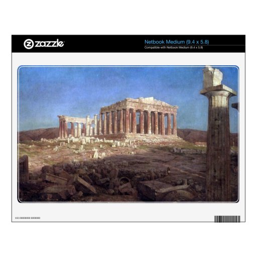 Frederic Edwin Church - The Parthenon Medium Netbook Decals