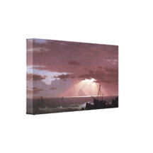 Frederic Edwin Church - The wreck Gallery Wrapped Canvas