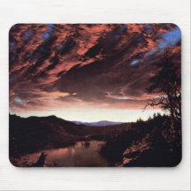 Frederic Edwin Church - Twilight in the Wilderness Mouse Pads