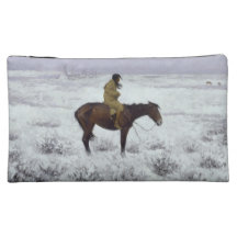 Frederic Remington Art Cosmetic Bag
