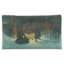 Frederic Remington Art Cosmetic Bags