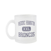 Frederic Remington - Broncos - High - Whitewater mugs