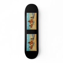 Frederic Remington's The Buffalo Runners (1909) Skate Board Deck