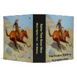 Frederic Remington's The Cowboy (1902) binders