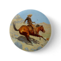 Frederic Remington's The Cowboy (1902) buttons