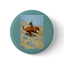 Frederic Remington's The Cowboy (1902) buttons