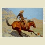 Frederic Remington's The Cowboy (1902) cards