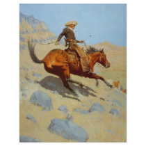 Frederic Remington's The Cowboy (1902) flyers