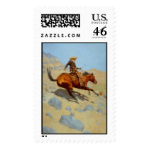 Frederic Remington's The Cowboy (1902) postage