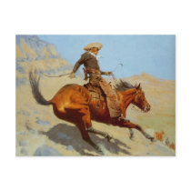 Frederic Remington's The Cowboy (1902) Postcards