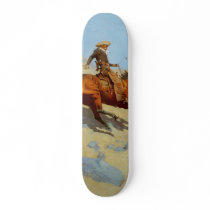 Frederic Remington's The Cowboy (1902) Skate Deck