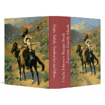 Frederic Remington's The Indian Trapper (1889) Vinyl Binder