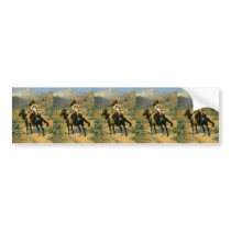 Frederic Remington's The Indian Trapper (1889) bumper stickers