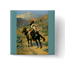 Frederic Remington's The Indian Trapper (1889) buttons