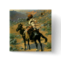 Frederic Remington's The Indian Trapper (1889) buttons
