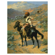 Frederic Remington's The Indian Trapper (1889) flyers by MasterpieceGallery Frederic Remington's The Indian Trapper (1889) flyers