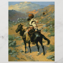 Frederic Remington's The Indian Trapper (1889) Flyer