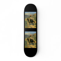 Frederic Remington's The Indian Trapper (1889) Skateboards