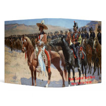 Frederic Remington's The Mexican Major (1889) binders