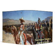 Frederic Remington's The Mexican Major (1889) binders