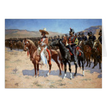 Frederic Remington's The Mexican Major (1889) Cards