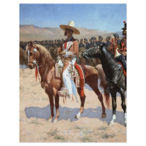 Frederic Remington's The Mexican Major (1889) flyers