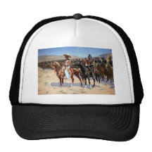 Frederic Remington's The Mexican Major (1889) Hats