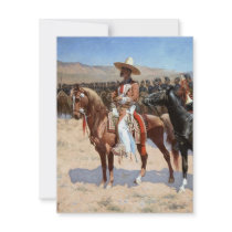 Frederic Remington's The Mexican Major (1889) Invitations