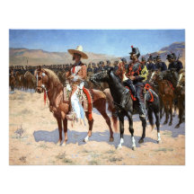 Frederic Remington's The Mexican Major (1889) Announcements