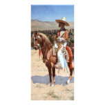 Frederic Remington's The Mexican Major (1889) Custom Rack Cards