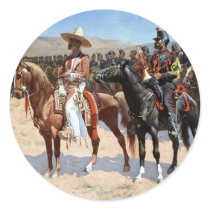 Frederic Remington's The Mexican Major (1889) stickers